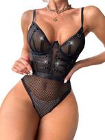Seksualus bodis Secret Seduction, juoda XL