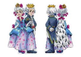 Kryželiu siuvinėjimo rinkinys „Princas ir Princesė“ – pasakiška dovana