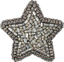 Siuvinėjimo kryželiu rinkinys segė „Žvaigždė“ 4,5×4,5 cm