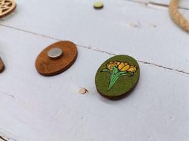 Magnetinis adatų laikiklis Gėlės KF059/204G