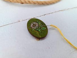 Magnetinis siuvimo adatų laikiklis „Gėlės“ KF059/205G