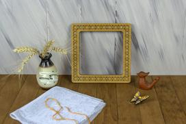 Premium magnetinis siuvinėjimo lankelis 19×19 cm, ąžuolas
