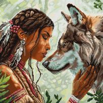 Letistitch įkvepiantis siuvinėjimo rinkinys kryželiu Soulbond, 29x29 cm