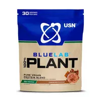 USN BlueLab 100% Plant Protein 900 g. - Chocolate skonis