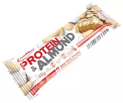 IronMaxx Protein & Almond Bar 45 g. (White Almond Coconut) - White Almond Coconut skonis