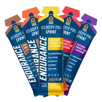 Applied Nutrition Velocity Fuel Endurance Isotonic Energy Gel + Caffeine 60 g. - Orange skonis