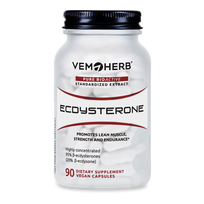VemoHerb Ecdysterone (Paprastojo rapontiko šaknų ekstraktas) 90 kaps.