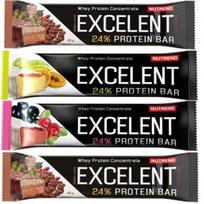 Nutrend Excelent Protein Bar 85 g. (baltyminis batonėlis) - Peanut butter skonis