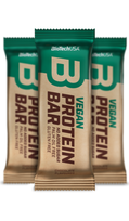 Biotech Vegan Protein Bar (baltyminis batonėlis) 50 g. - Peanut butter skonis