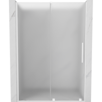 Mexen Velar stumdomos dušo durys 150 cm, matinės, baltos - 871-150-000-31-20