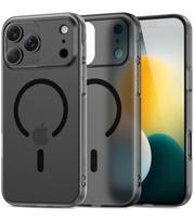 Matinis juodas dėklas Apple iPhone 17 Pro Max telefonui "Tech-Protect MagSlim Magsafe"