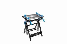 Regulējams metāla darbagalds, HOGERT, HT7G542, 600 x 570 x 770-1070 mm, 100 kg slodze, kompakts un izturīgs dizains
