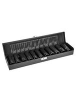 NEO ilgų smūginių galvučių rinkinys, 1/2", 11 vnt. (10–24 mm), CrV