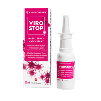 FYTOFONTANA VIROSTOP nosies purškalas apsaugai nuo virusų, sukeliančių viršutinių kvėpavimo takų uždegimus, 20ml