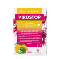 FYTOFONTANA VIROSTOP, citrinų skonio pastilės, N20