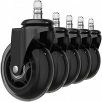 DXRacer Rollerblade Wheels Black 3" 5pcs