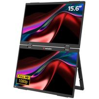 Verbatim Essentials Portable Dual Monitor 15.6" FHD Black 32403