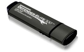 iStorage Kanguru Defender Elite300, 32GB USB flash drive USB Type-A 3.2 Gen 1 (3.1 Gen 1) Black, Grey