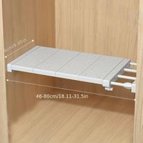 Reguliuojama lentyna spintai ir virtuvei,  48,01-80,01 cm