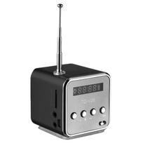 Nešiojamas fm įkraunamas radijas su LED garsiakalbiu FM virtuvės radijas USB