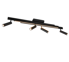 Lubinis LED šviestuvas TRIO ZENO, 12W 1500lm + 4x5,5W 650lm 2700-6500K, 8,5x15x133cm su pultu