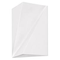 Sieninis šviestuvas OSRAM DECOR ORIGAMI 2xG9 max 3W baltas gipsinis dažomas 15x11x20cm