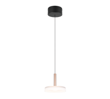 Lubinis LED šviestuvas TRIO CELESTE 10W 3000K 1100lm aukščio reguliavimas Ø22x200cm