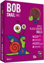Bob Snail Obuolių ir juodųjų serbentų užkandis be pridėtinio cukraus - 100 g