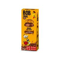 Bob Snail Mango užkandis belgiškame šokolade, Be cukraus - 30 g
