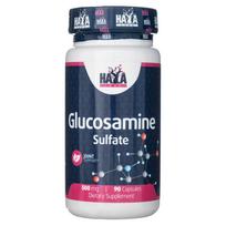 Haya Labs gliukozamino sulfatas 500 mg - 90 kapsulių