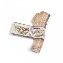 Perpjautas elnio ragas šunims – Split Highland Antler – M dydis 51-80 g