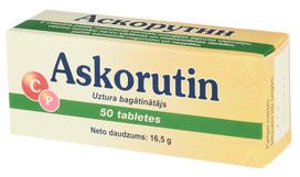 ASKORUTIN tabletės, 50 vnt.
