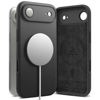 Juodas dėklas "Ringke Silicone Magnetic Magsafe" telefonui Apple iPhone Air