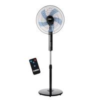 N'OVEEN F455 16"/40 cm pastatomas ventiliatorius su nuotolinio valdymo pultu, juodas