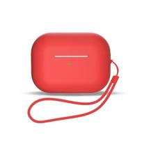Dėklas Hurtel skirtas Apple AirPods 2, silikoninis, raudonas