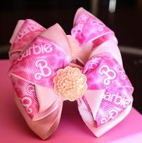 Plaukų gumytės su Barbie