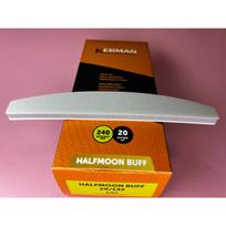 KERMAN NAIL BUFF HALFMOON  files 20x132 240 grit 20 pcs