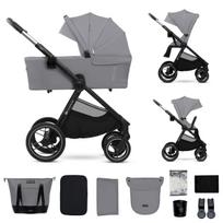 KINDERKRAFT universalus vežimas 2IN1 NEA 2.0, platinum grey, KSNEA002GRY2000
