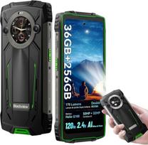 Telefonas „Blackview Rugged BV8200 LTE“ 6,5 colio FHD+IPS 1080x2400 120Hz „Corning 3th“ + 1,3 colio 360x360 12+256GB MT8781 aštuon