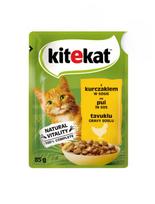 Kitekat suaugusioms katėms su vištiena, 28x85 g