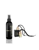 Aromatic 89 Rinkinys autpmobiliui purškiamas  kvapas 100 ml ir  pakabinamas stiklinis oro gaiviklis 8 ml