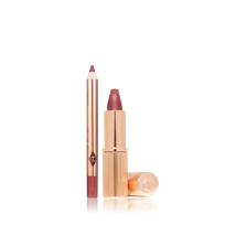 Charlotte Tilbury MINI PILLOW TALK LIP KIT - lūpdažis ir pieštukas, nr.2 (Medium)