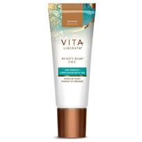 Vita Liberata Beauty Blur Medium Momentinio poveikio veido pudra su ilgalaikiu savaiminio įdegio efektu 30ml