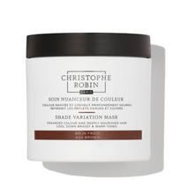 Christophe Robin Shade Variation Mask Ash Brown dažanti plaukų kaukė 250 ml