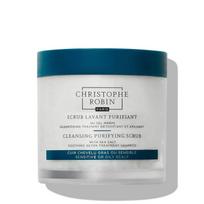 Christophe Robin Cleansing Purifying Scrub galvos odos šveitiklis su jūros druska 75 ml / 250 ml