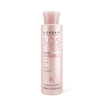 KORBAN SOS Repair Shampoo - gydomasis plaukų šampūnas 100 ml / 250 ml / 480 ml (Nr. 1)