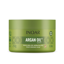 INOAR Argan Oil Mask - intensyviai drėkinanti plaukų kaukė su argano aliejumi 60 g / 250 g