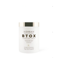 KORBAN Btox Brazilian Cacau - plaukus atstatanti botokso procedūra 120 g / 1000 g