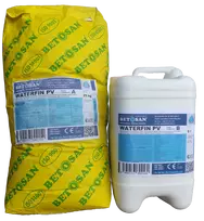 WATERFIN PV Dvikomponentė elastinga hidroizoliacinė danga 25kg+9l