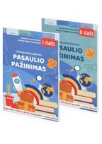 KNYGŲ RINKINYS. Mano sėkmės žingsneliai. Užduotys priešmokyklinukui: PASAULIO PAŽINIMAS, 1-2 dalys - Jovita Ponomariovienė, Simona Žalytė-Linkuvienė
